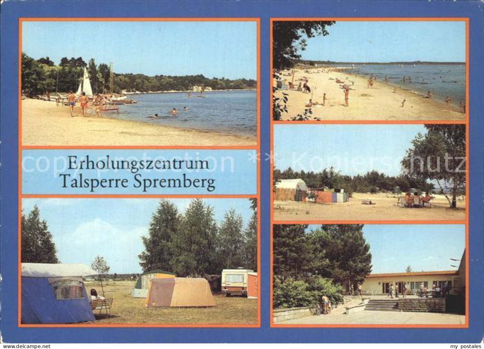 72355991 Spremberg Niederlausitz Erholungszentrum Talsperre Strand Bagenz Zeltpl - Spremberg