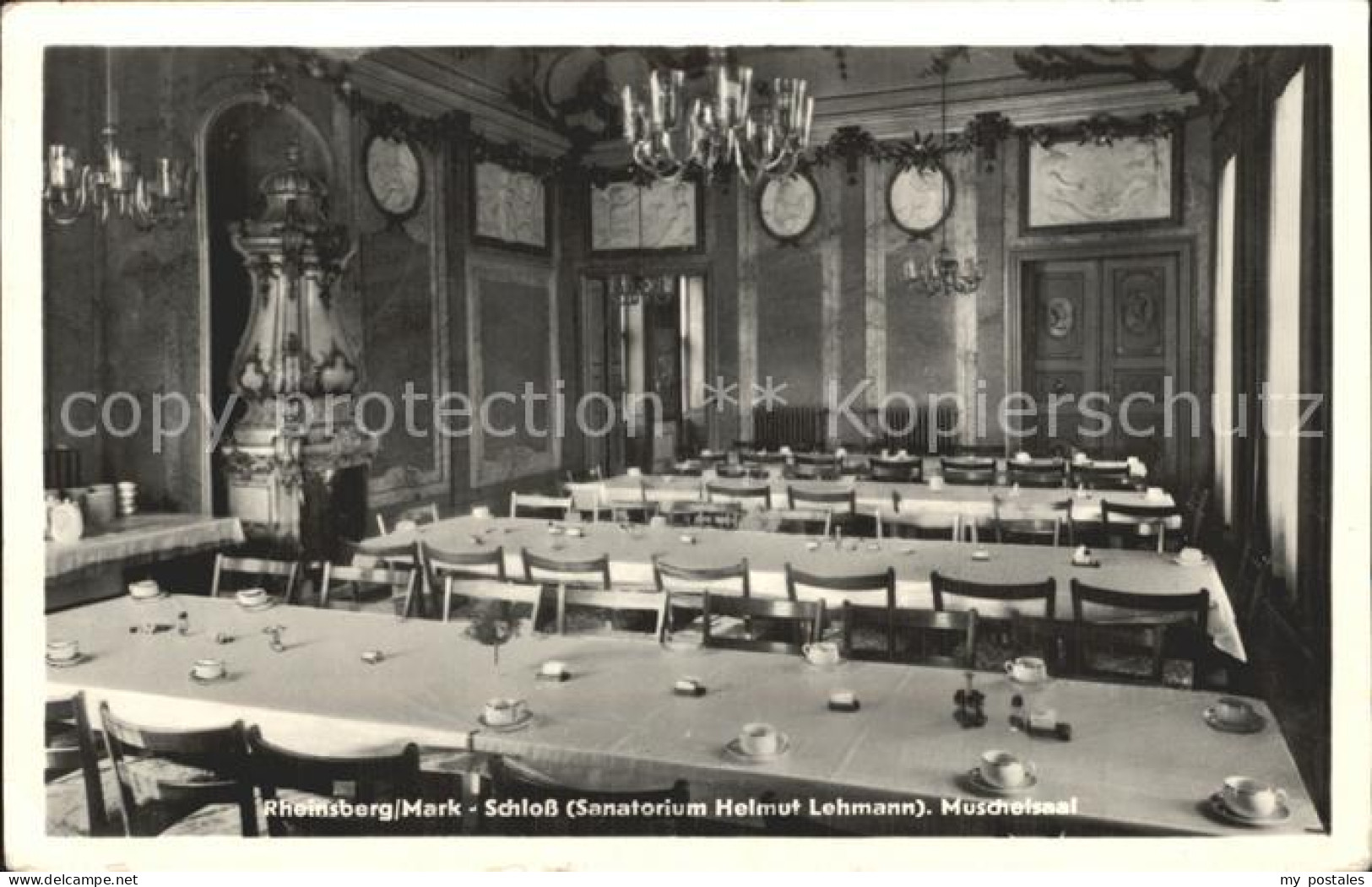 72355608 Rheinsberg Schloss Muschelsaal Sanatorium Helmut Lehmann Rheinsberg - Zechlinerhütte