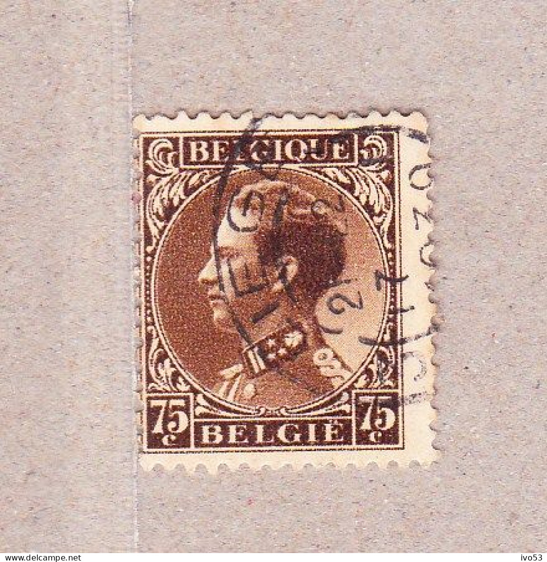 1934 Nr 402 Gestempeld.Koning Leopold III. - 1934-1935 Leopold III.