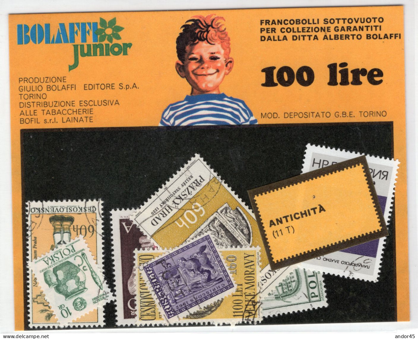 POLONIA ANTICHITA OTTO VALORI USATI  (11 T)FRANCOBOLLI SOTTOVUOTO PER COLLEZIONE GARANTITI DALLA DITTA ALBERTO BOLAFFI - Used Stamps