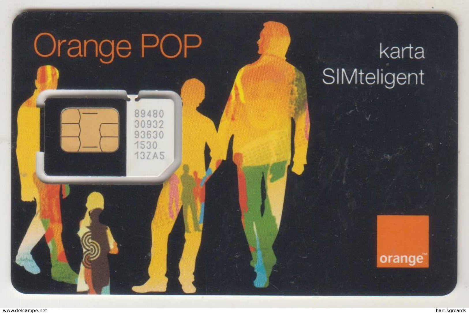 POLAND - Karta Simteligent, Orange GSM Card, Mint - Poland