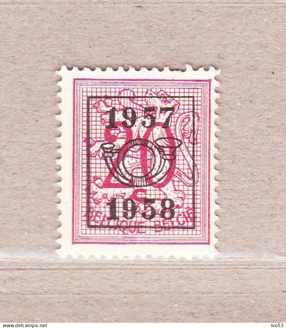 1957 Nr PRE668(*) Zonder Gom.Heraldieke Leeuw:20c.Opdruk 1957-1958. - Typos 1951-80 (Chiffre Sur Lion)