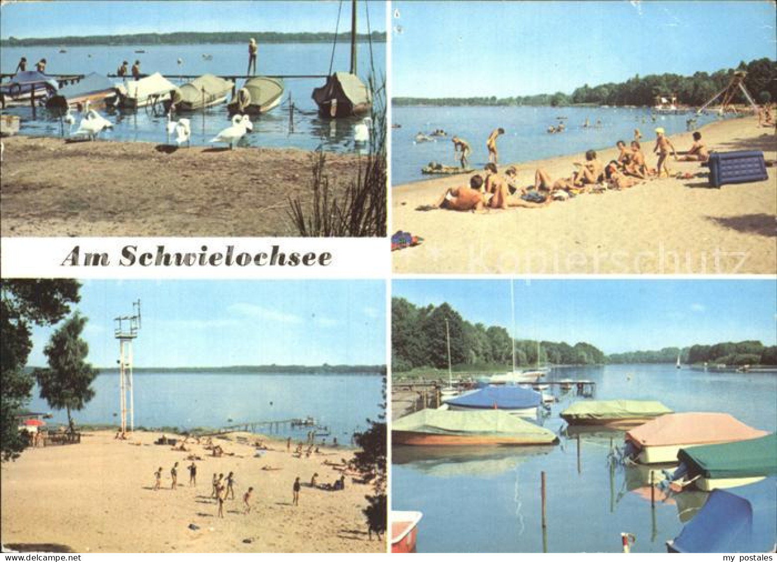 72354718 Schwielochsee Strandpartien Bei Jessern Zaue Und Goyatz Schwielochsee - Goyatz