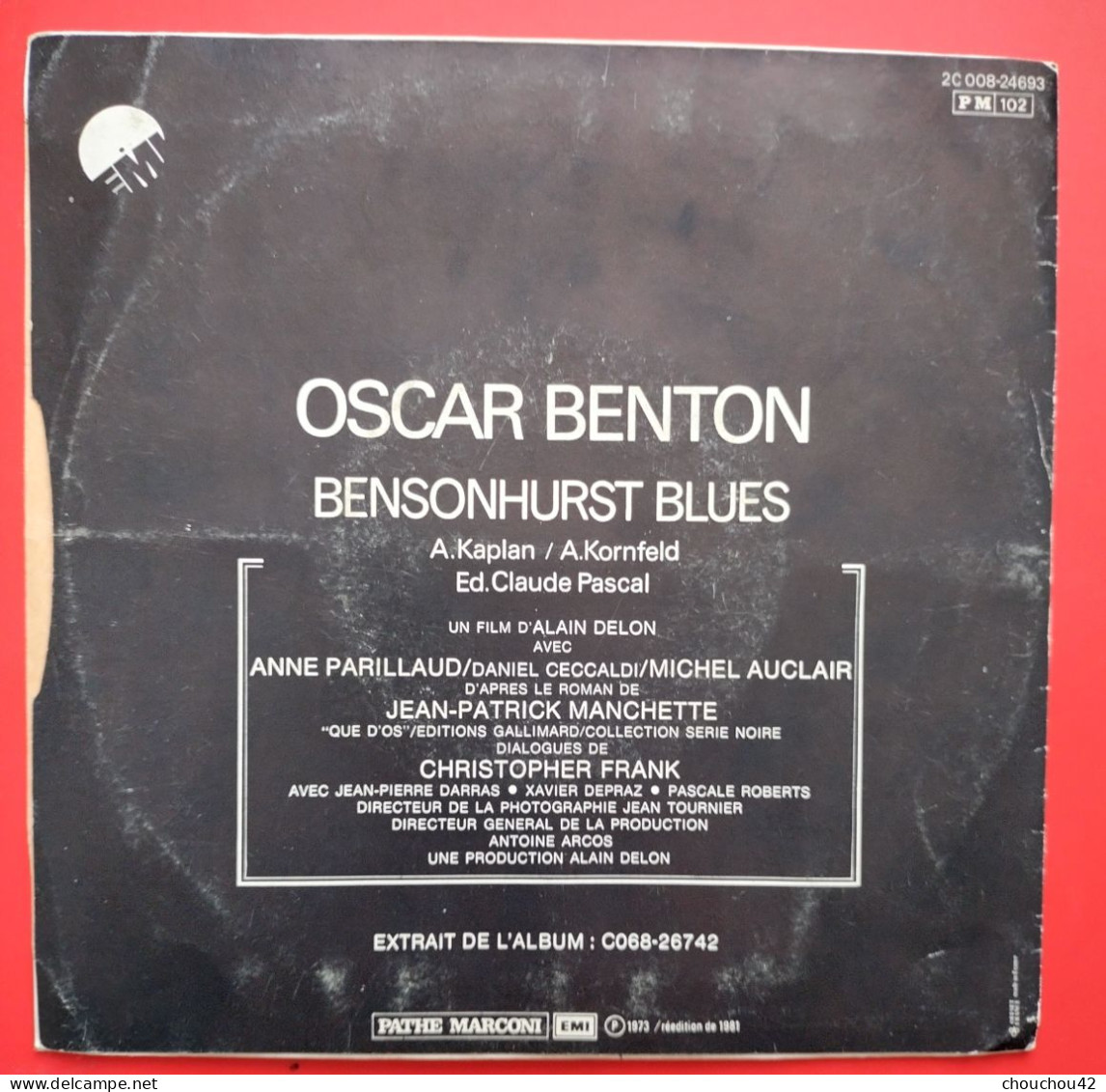 BO Du Film Pour La Peau D'un Flic Bensonhurt Blues - Musica Di Film