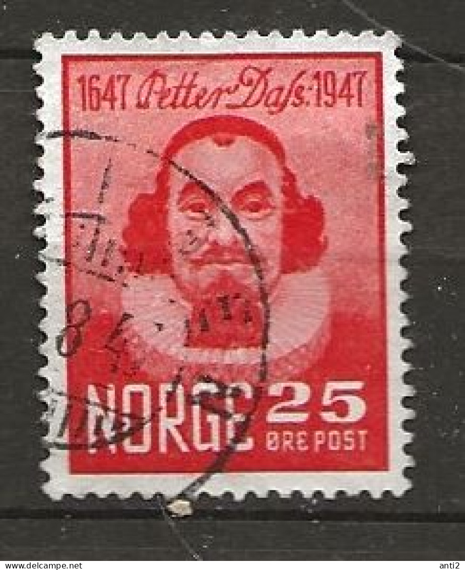Norway 1947 300th Birth Anniversary Of Peter Dass, Poet  Mi 334 Cancelled(o) - Oblitérés