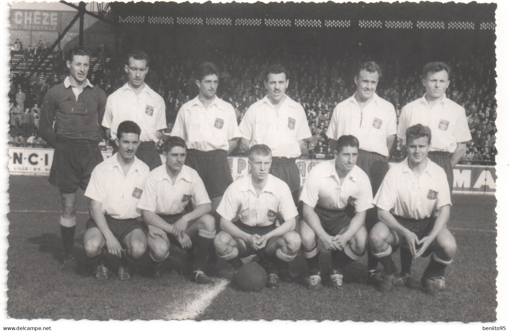 CP De L'équipe 1ère D Football De LILLE,années 50. - Lille
