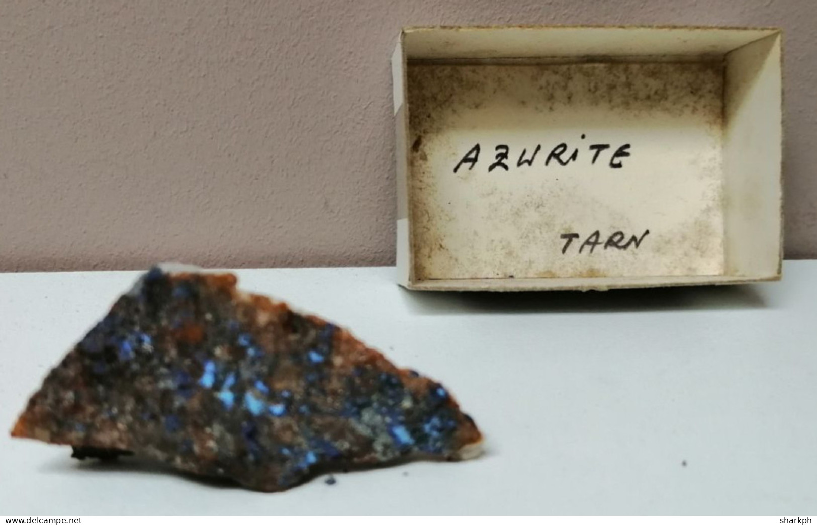 AZURITE Du TARN  9 Gr - Minéraux