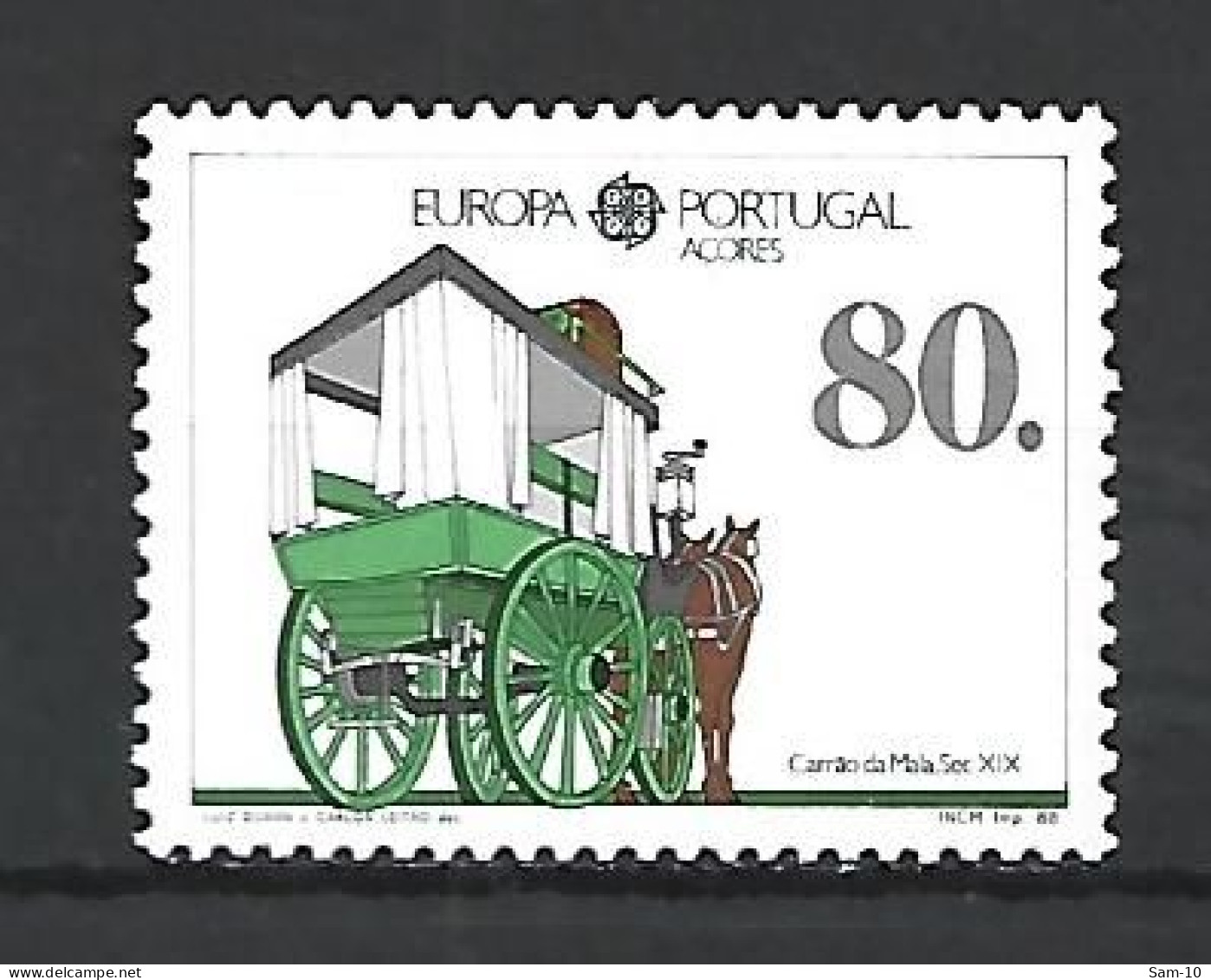 Timbre Europa En Neuf **  Acores N 379 - 1988