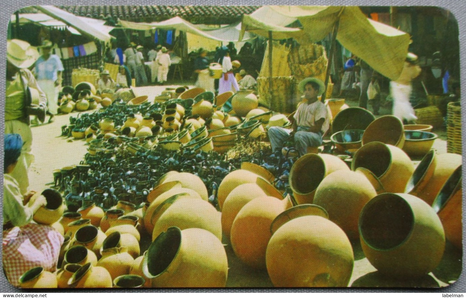 MEXICO TYPICAL OLD MARKET OAXACA KARTE CARD POSTCARD CARTOLINA CARTE POSTALE ANSICHTSKARTE POSTKARTE - Mexico