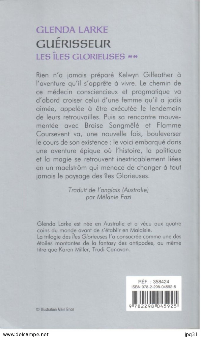 Glenda Larke - Les Îles Glorieuses - 3 Vol - 2011 - Fantastique