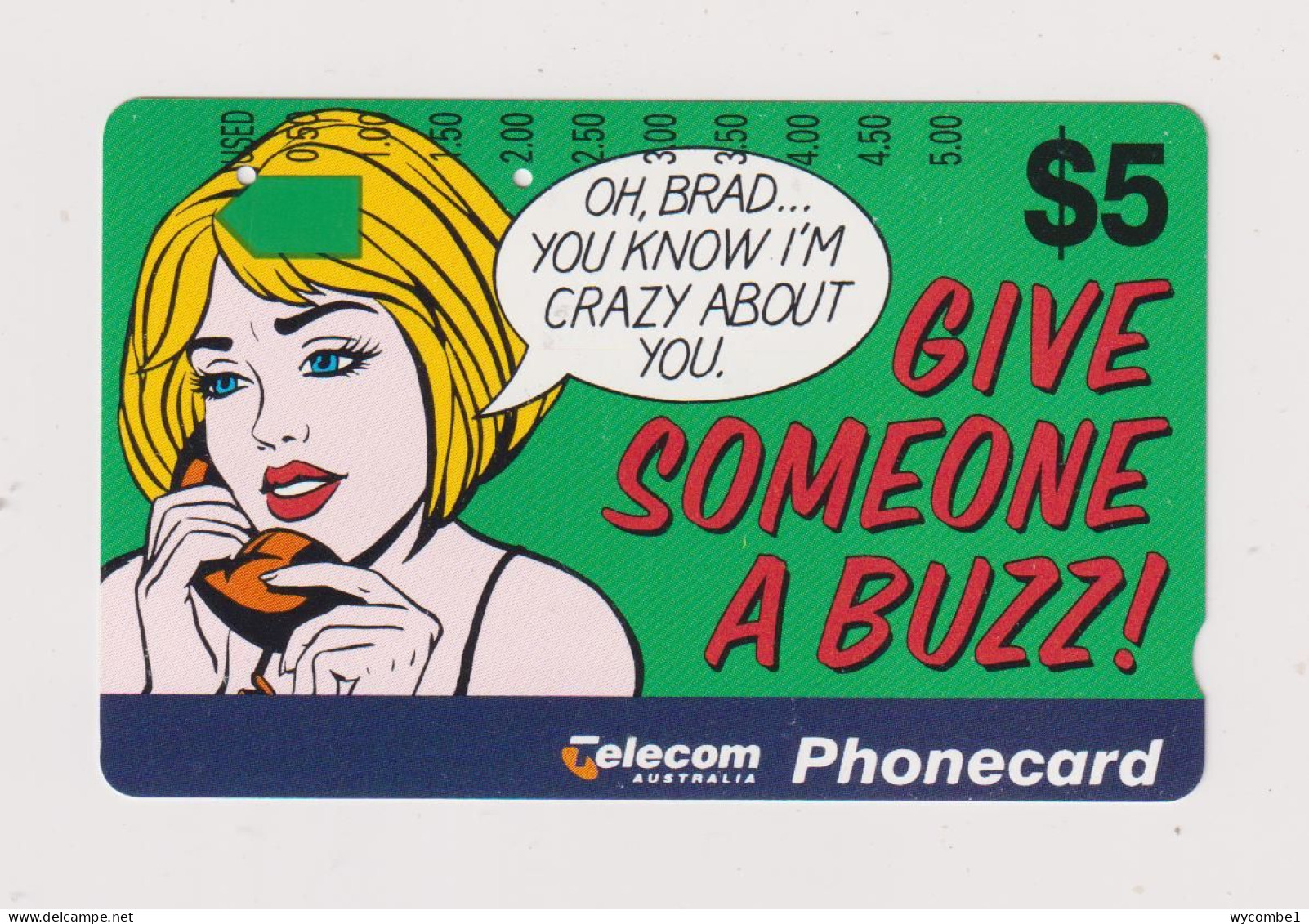 AUSTRALIA - Give Someone A Buzz Magnetic Phonecard - Australie