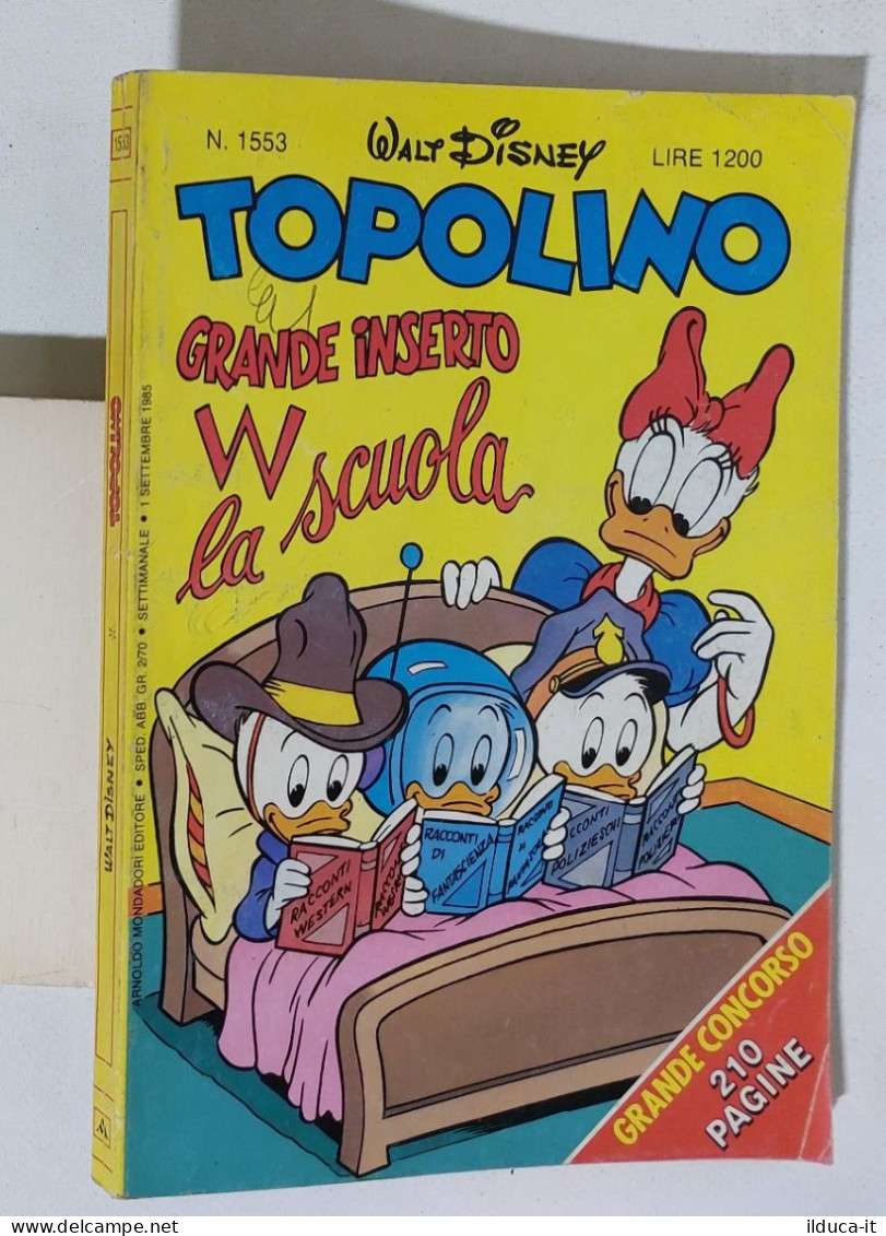 51877 TOPOLINO Libretto N. 1553 - Disney