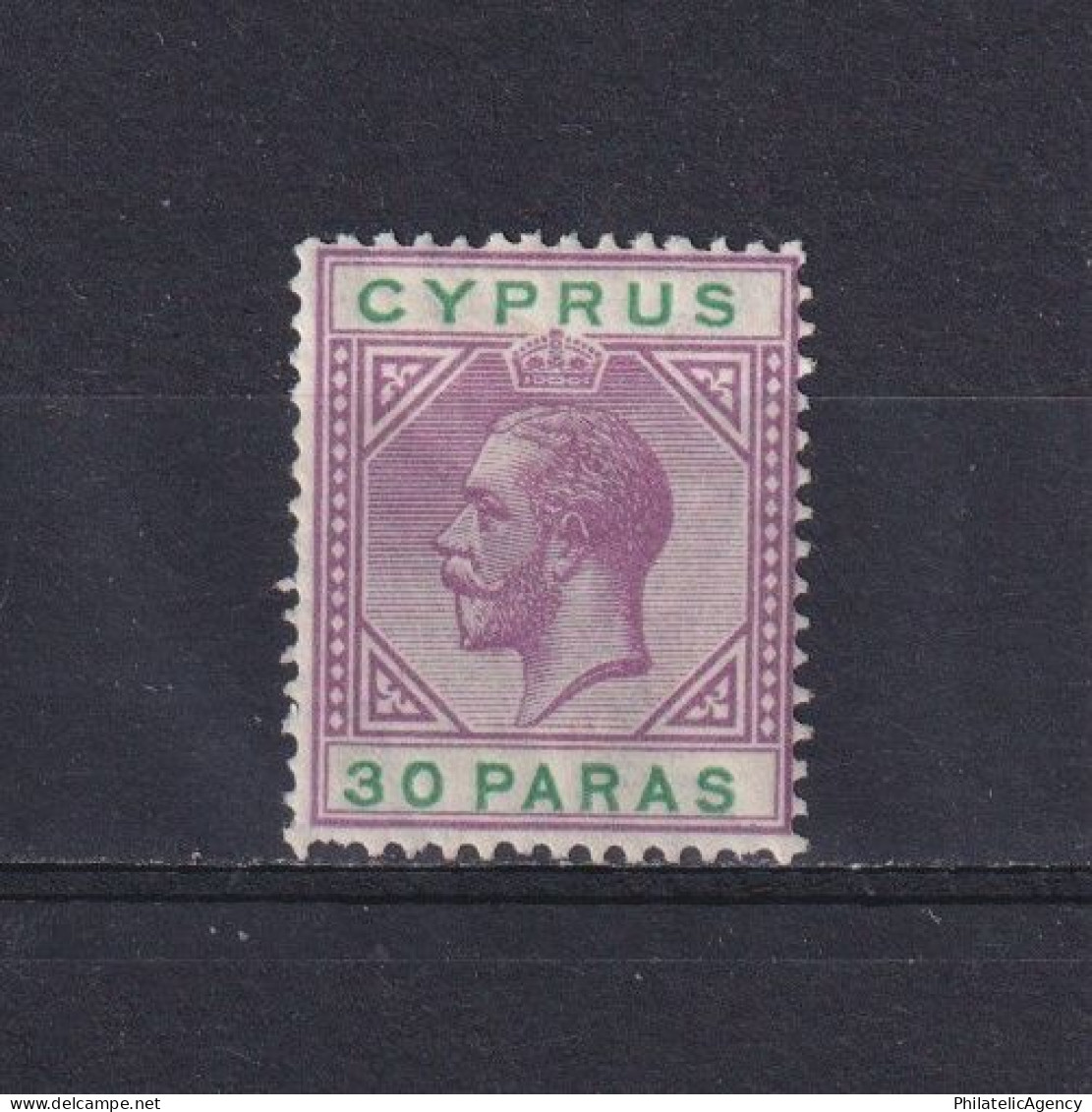 CYPRUS 1921, SG# 87, Wmk Mult Script CA, King George V, MH - Cyprus (...-1960)