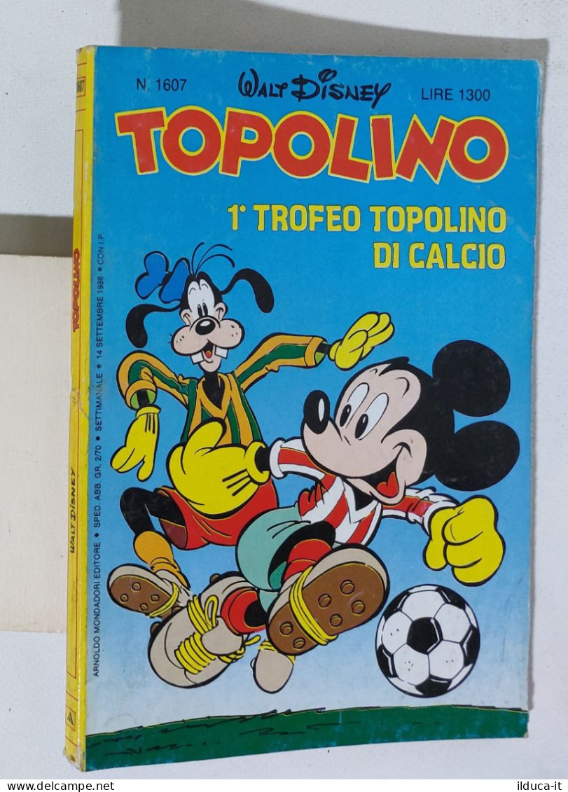 51894 TOPOLINO Libretto N. 1607 - Disney