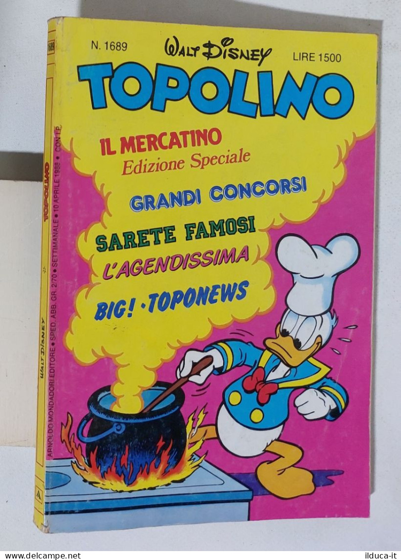 51903 TOPOLINO Libretto N. 1689 - Disney
