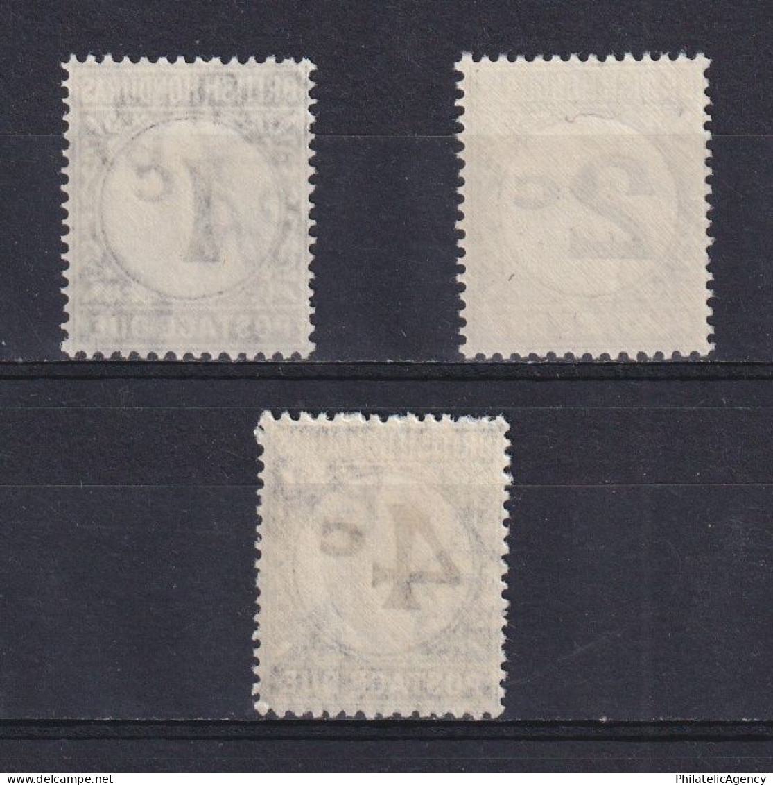 BRITISH HONDURAS 1923, SG# D1-D3, Part Set, Wmk Mult Script CA, Postage Due, MH - Honduras Britannico (...-1970)