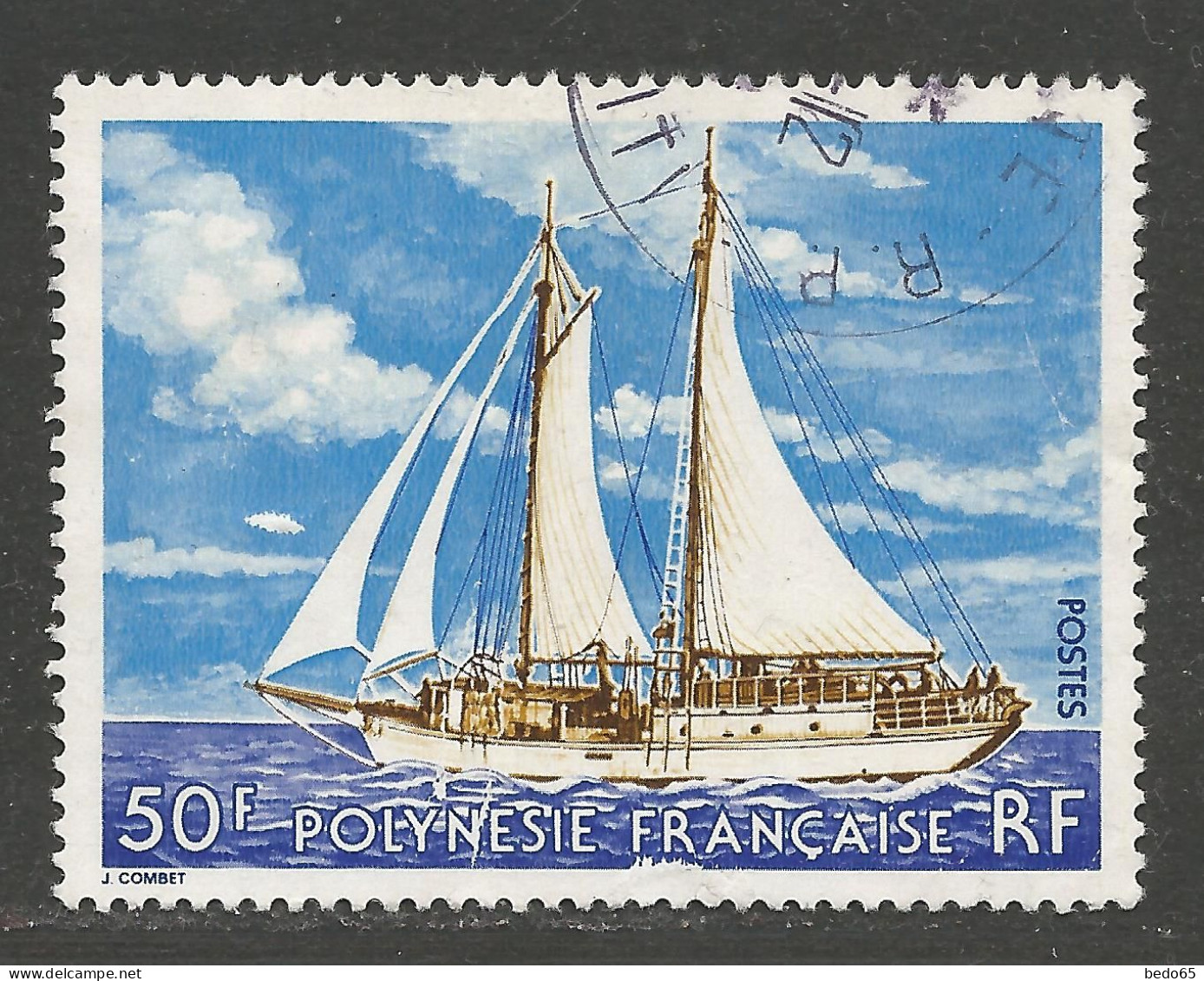 POLYNESIE N° 116 OBL  / Used - Usados