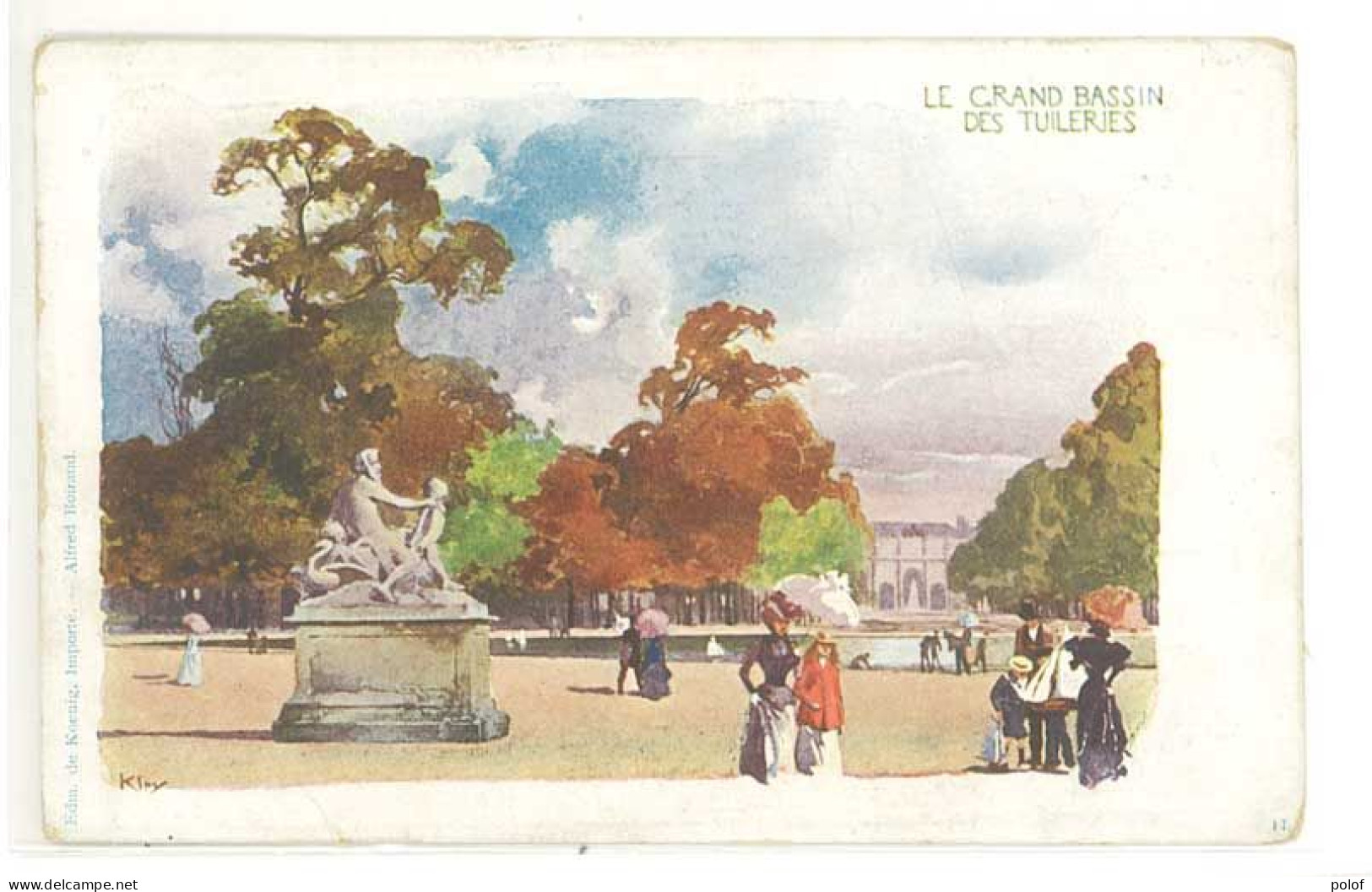 KLEY - Le Grand Bassin Des Tuileries (2) - Kley