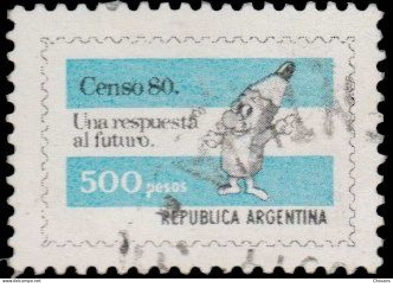 Argentine 1980. ~ YT 1229 X 10 - Recensement National - Usati