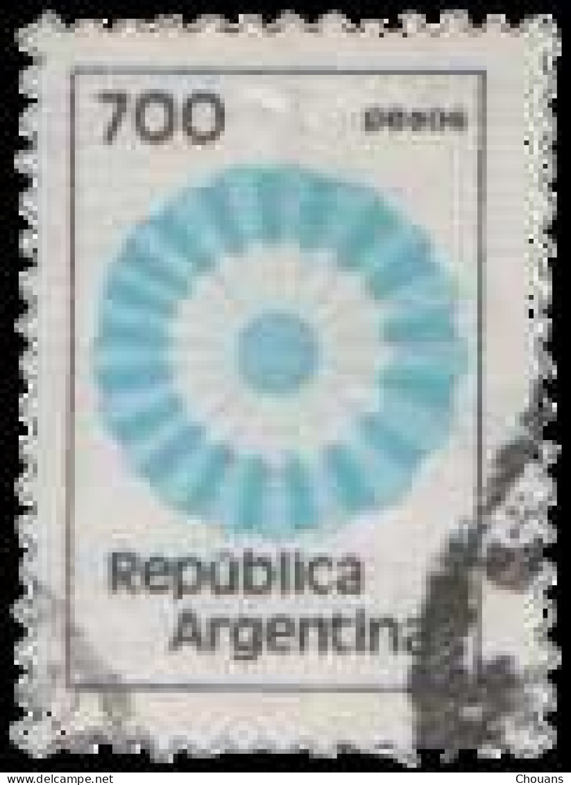 Argentine 1980. ~ YT 1237 à 39 - Couleurs Nationales - Usados