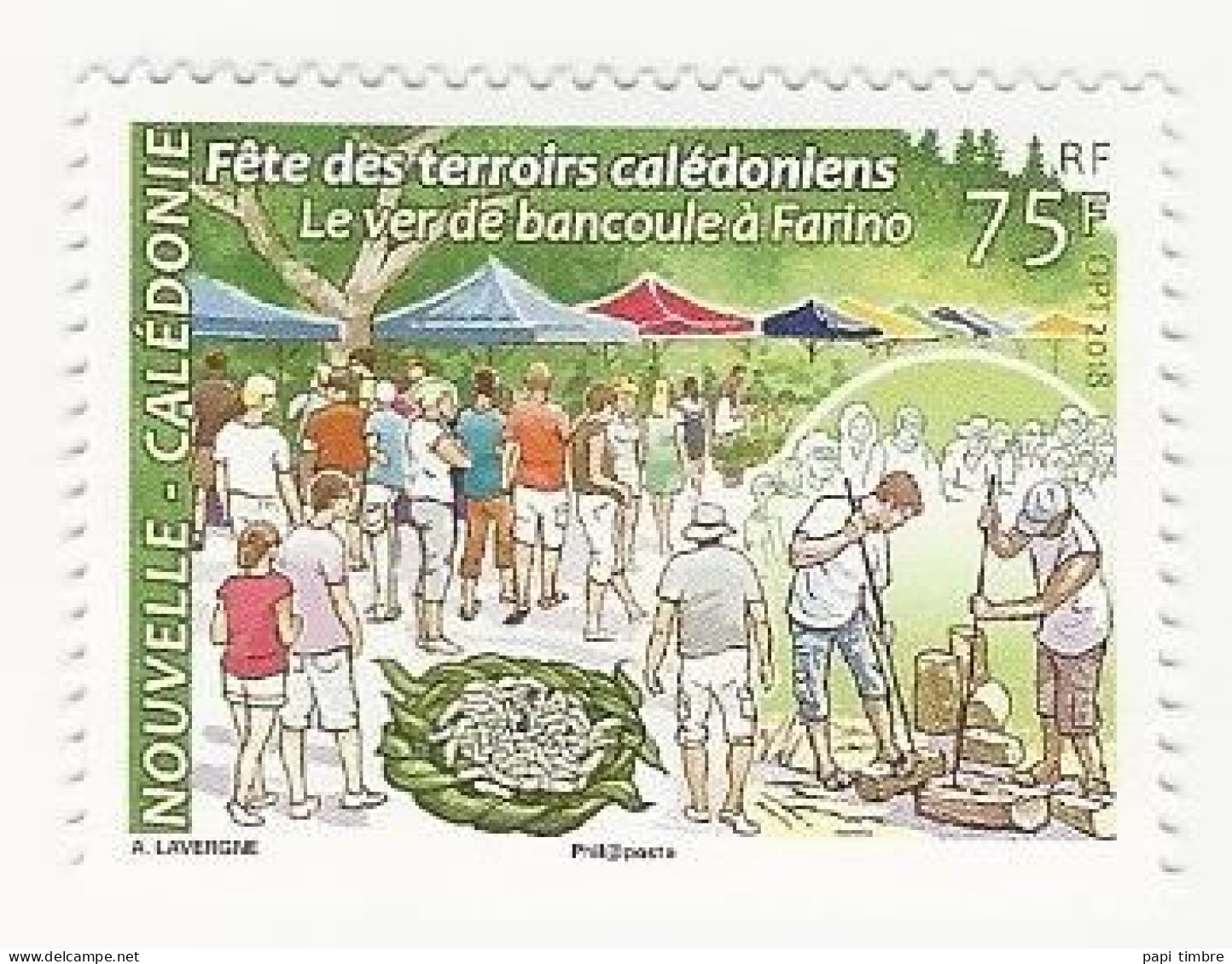 Nouvelle Calédonie - 2018 - Fête Des Territoires Calédoniens - N° 1339 ** - Unused Stamps