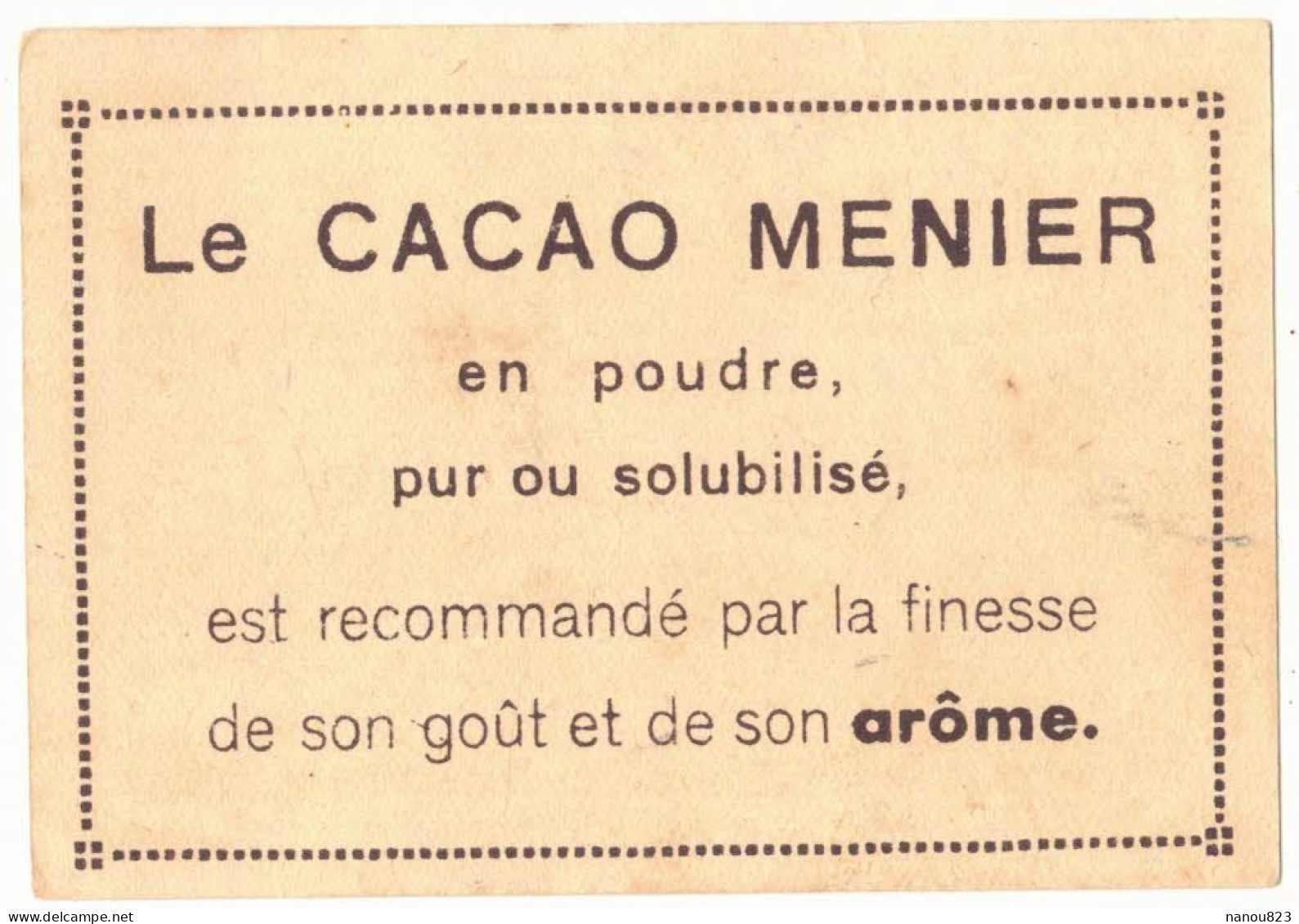 IMAGE CHROMO CHOCOLAT MENIER CACAO N° 181 ITALIE CÔME CERNOBBIO LA VILLA D'ESTE TOURISME SITE TOURISTIQUE - Menier