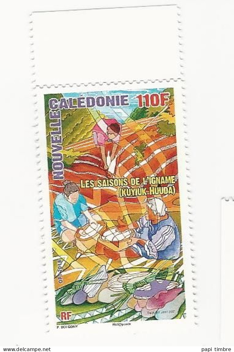 Nouvelle Calédonie - 2018 - Les Cycles De L'igname - N° 1332 ** - Unused Stamps