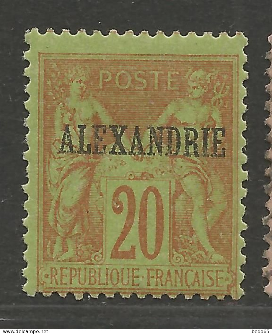 ALEXANDRIE N° 10 NEUF*  CHARNIERE  / Hinge / MH - Unused Stamps