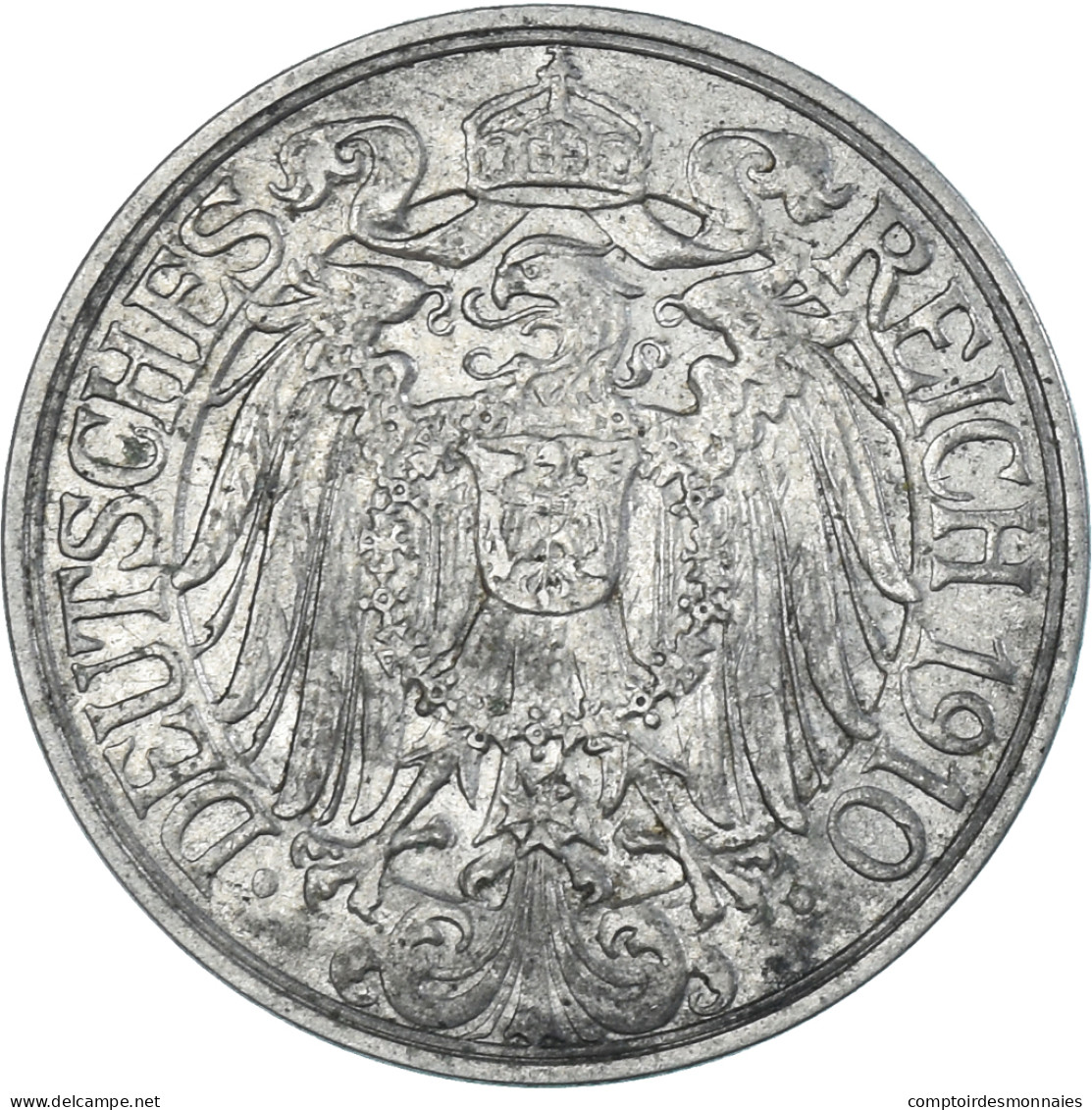 Allemagne, 25 Pfennig, 1910 - 25 Pfennig