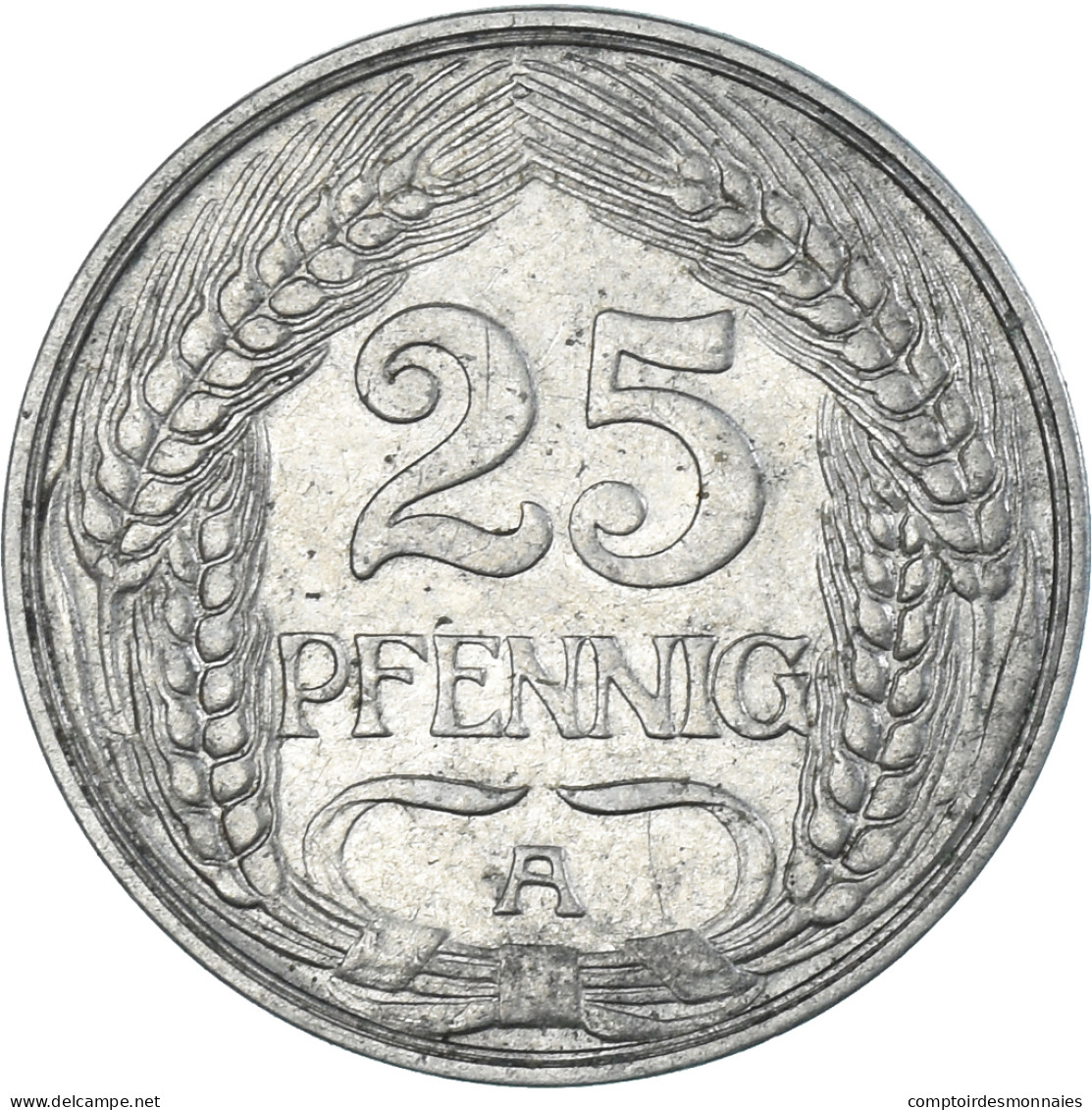 Allemagne, 25 Pfennig, 1910 - 25 Pfennig