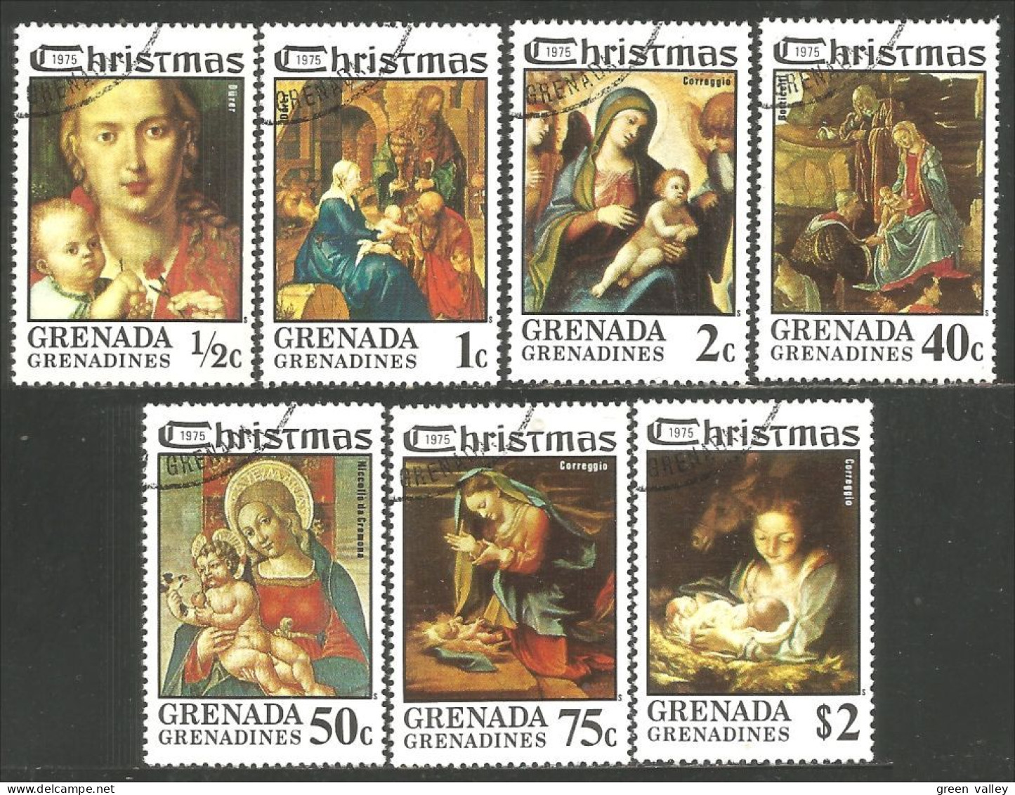 NO-50 Grenadines Noel Christmas 1975 Natale Navidad Kerstmis Weihnachten Natal - Tableaux