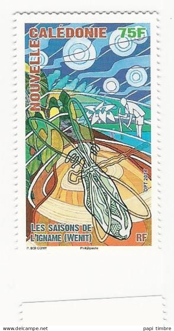 Nouvelle Calédonie - 2017 - Les Cycles De L'Igname. - N° 1312 ** - Unused Stamps