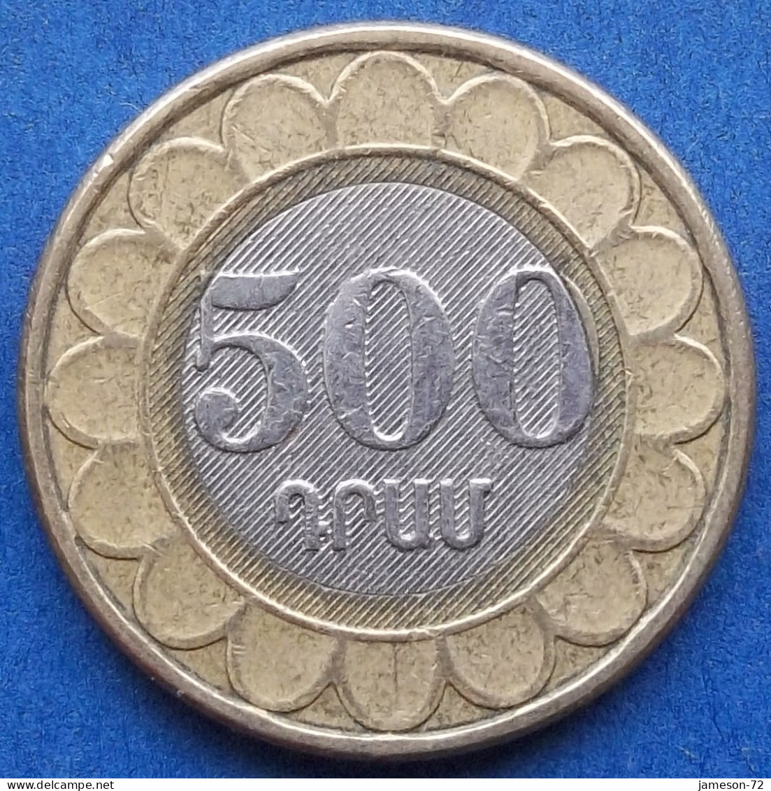 ARMENIA - 500 Dram 2003 KM# 97 Independent Republic (1991) - Edelweiss Coins - Arménie