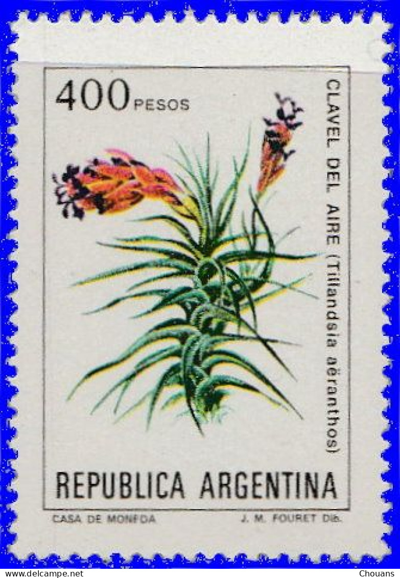 Argentine 1982. ~ YT 1333**x2 + 1335 - 3  Fleurs - Gebraucht