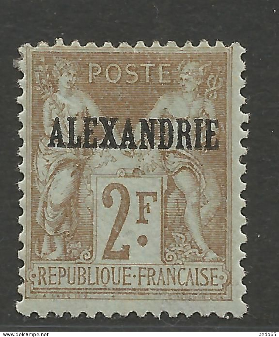 ALEXANDRIE N° 17 NEUF*  CHARNIERE  / Hinge / MH - Nuevos