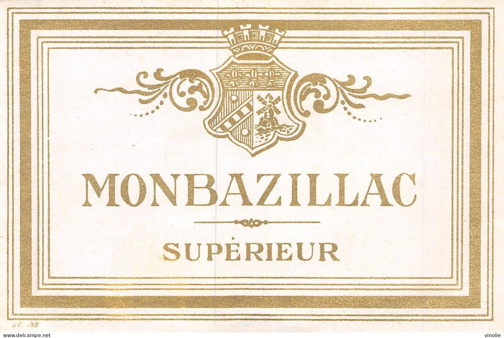 MO-24-191 : ETIQUETTE MONTBAZILLAC SUPERIEUR - Monbazillac