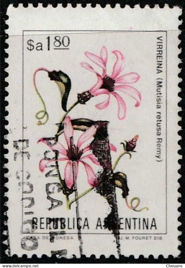 Argentine 1982. ~ YT 1389 - Virreinia (Mutisia Retusa) - Usati