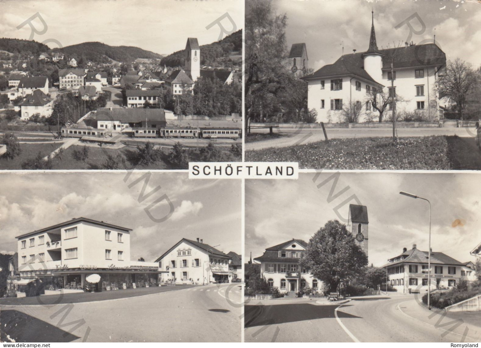 CARTOLINA  B14 SCHOFTLAND,ARGOVIA,SVIZZERA-VIAGGIATA 1964 - Schinznach 