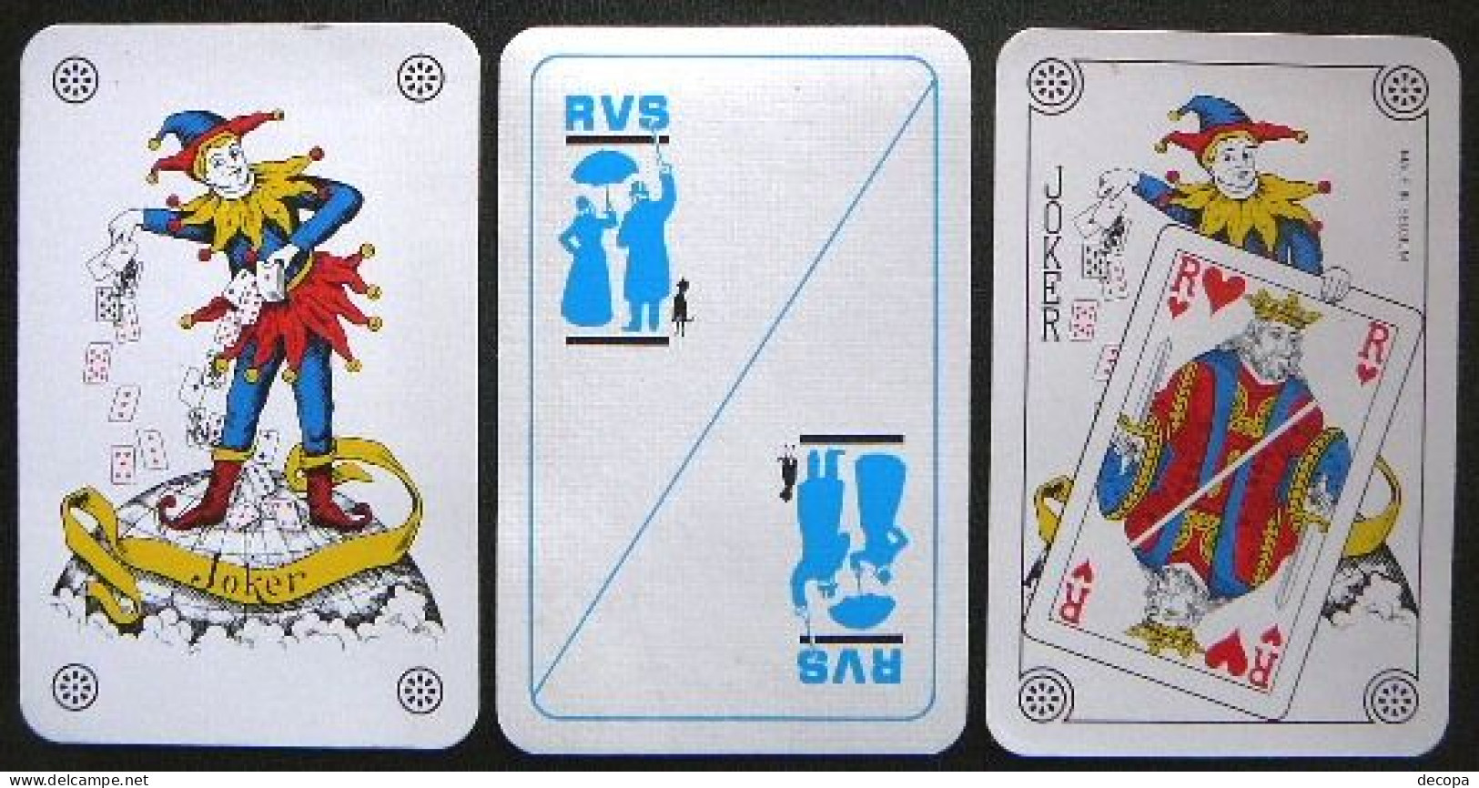 2 Jokers     RVS Verzekeringen - Cartes à Jouer Classiques