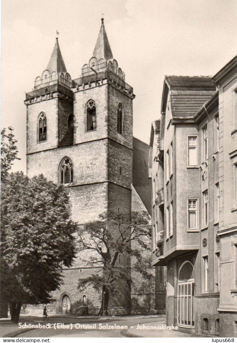 BRD- Sah: 39 218 Schönebeck/Elbe , Johanniskirche  Im OT Salzelmen - Schönebeck (Elbe)