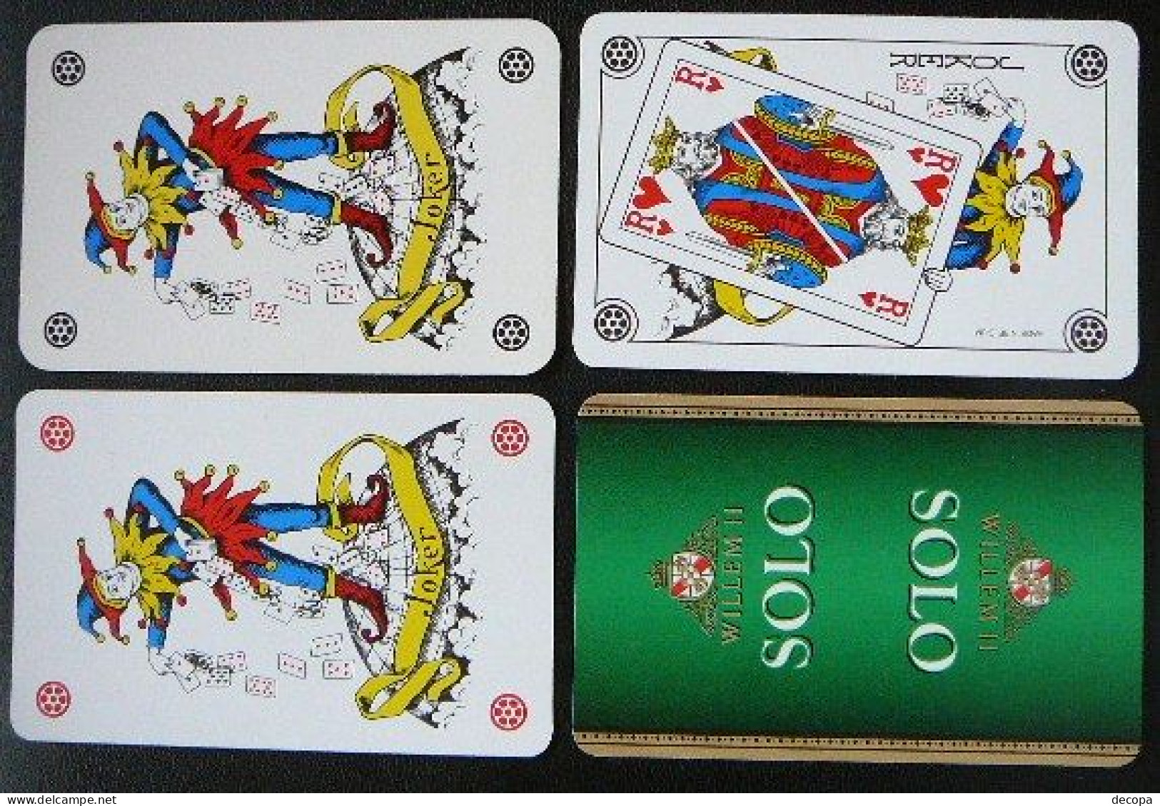3 Joker      Willem II  Solo - Cartes à Jouer Classiques