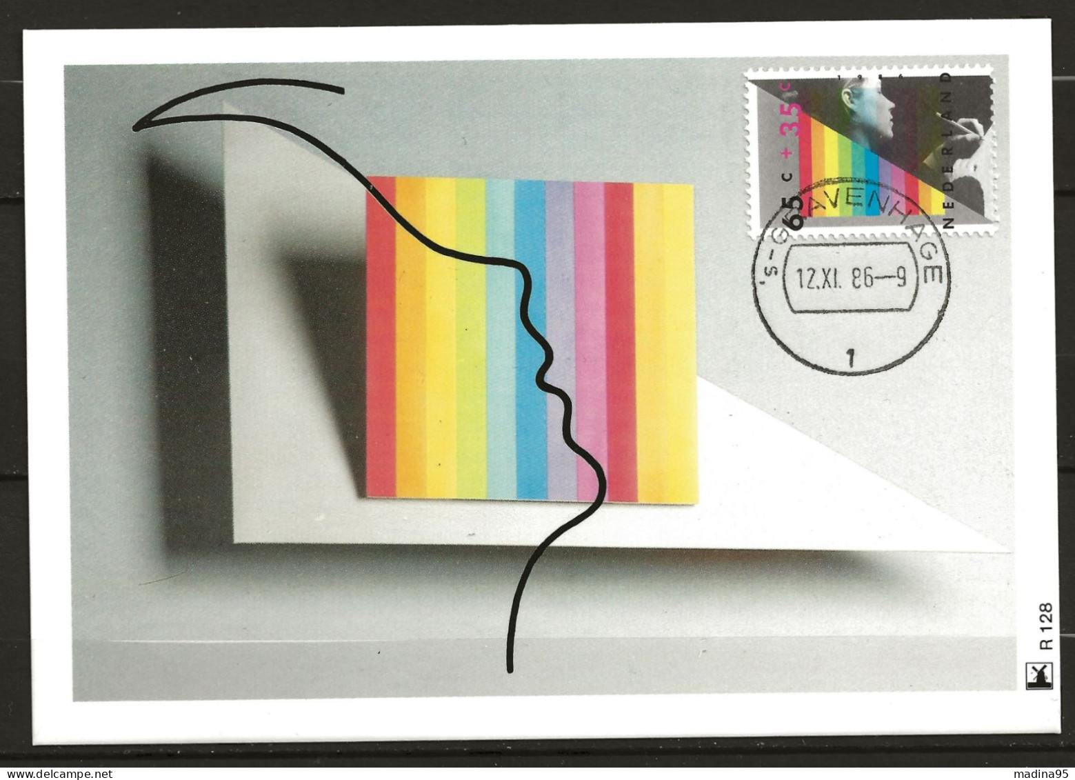 PAYS-BAS:  CM: N° YT 1277, 1278 Et 1279, Série, Sur 3 Cartes Maximum Diff., 17/11/1986, TB - Maximumkaarten