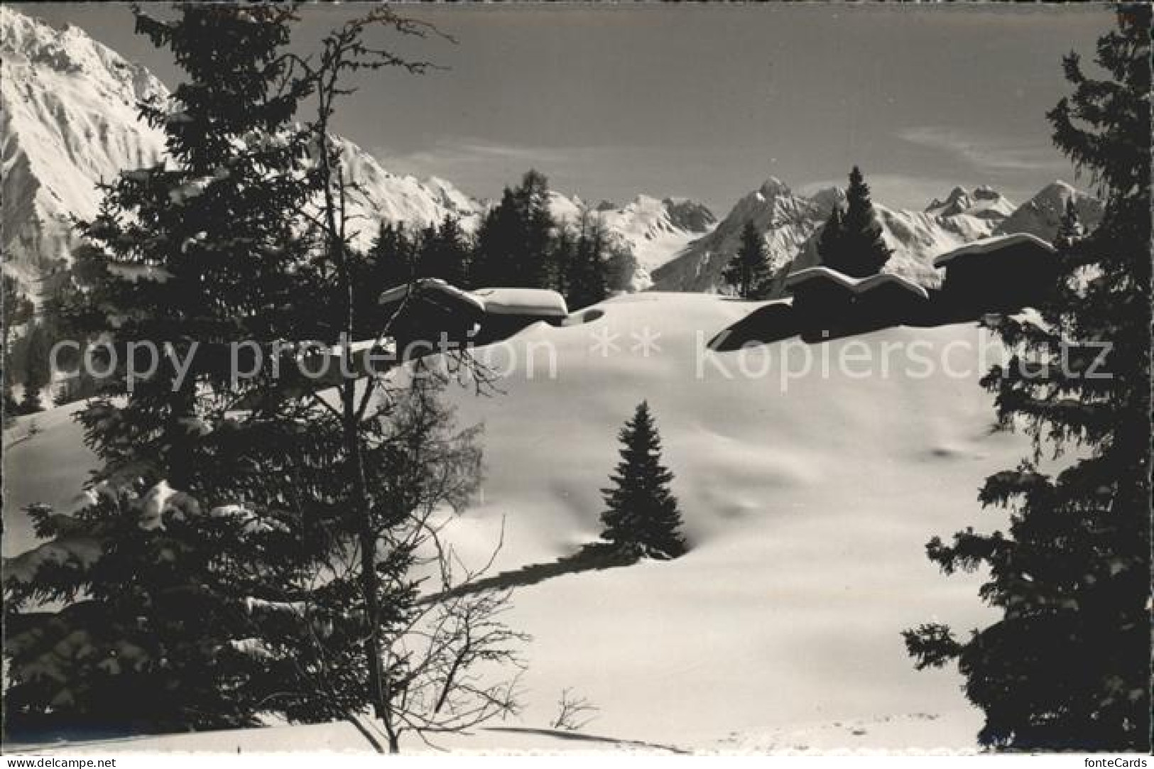 11781149 Klosters GR Parsenn Klosters Abfahrt Schwendi Klosters - Autres & Non Classés