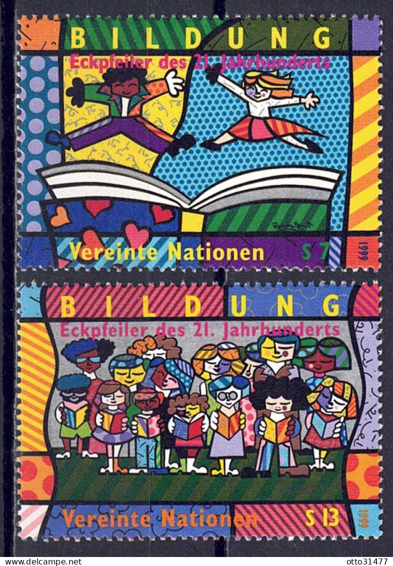 UNO Wien 1999 - Bildung, Nr. 300 - 301, Postfrisch ** / MNH - Unused Stamps