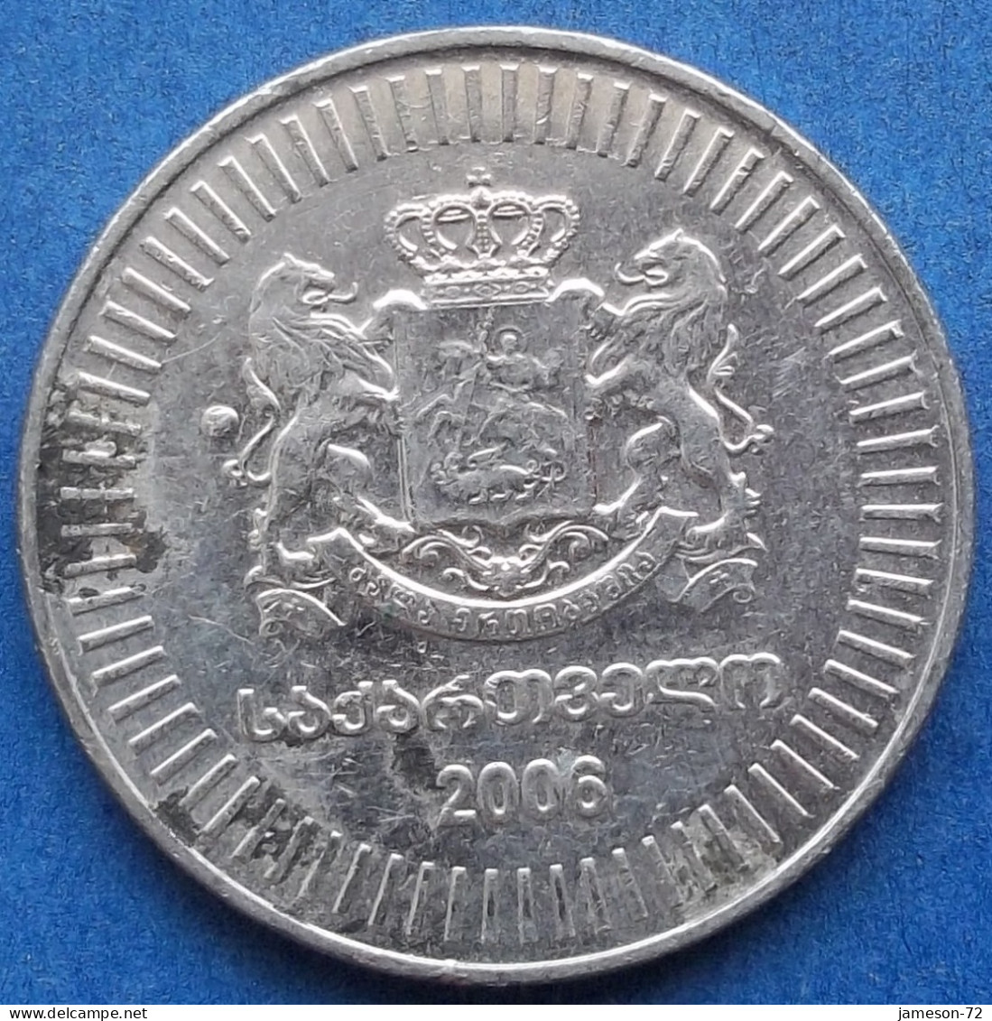 GEORGIA - 50 Thetri 2006 KM# 89 Independent Republic (1991) - Edelweiss Coins - Georgië