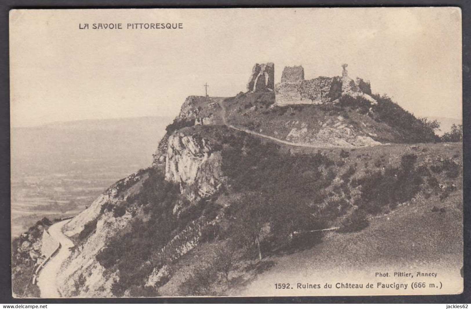 124639/ FAUCIGNY, Ruines Du Château - Faucigny