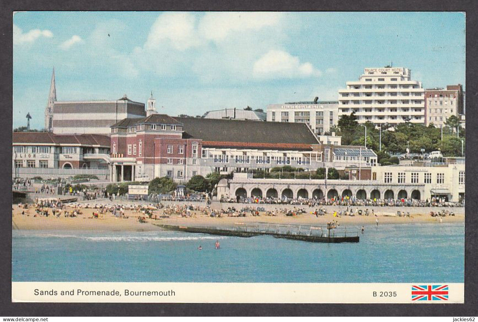 110781/ BOURNEMOUTH, Sands And Promenade - Bournemouth (from 1972)