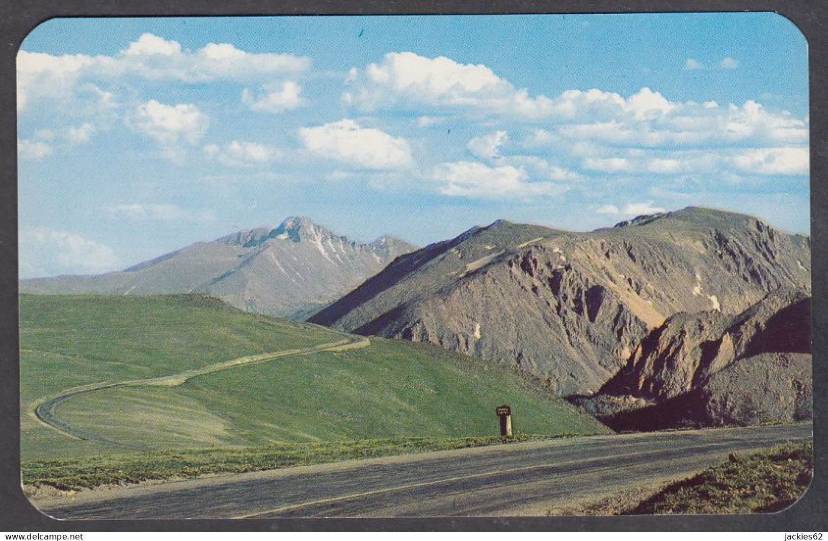 122654/ ROCKY MOUNTAINS, Vista Above Timberline On The Trail Ridge Road - Rocky Mountains