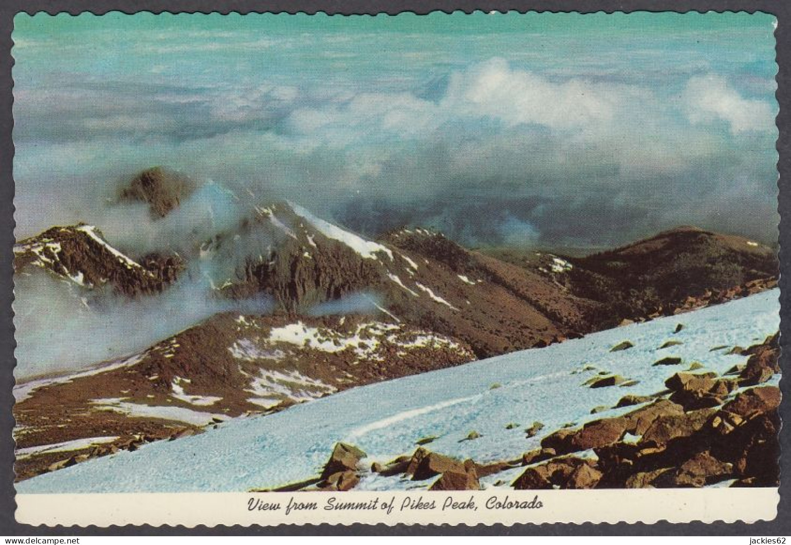 127658/ ROCKY MOUNTAINS, View From Summits Of Pikes Peak - Rocky Mountains