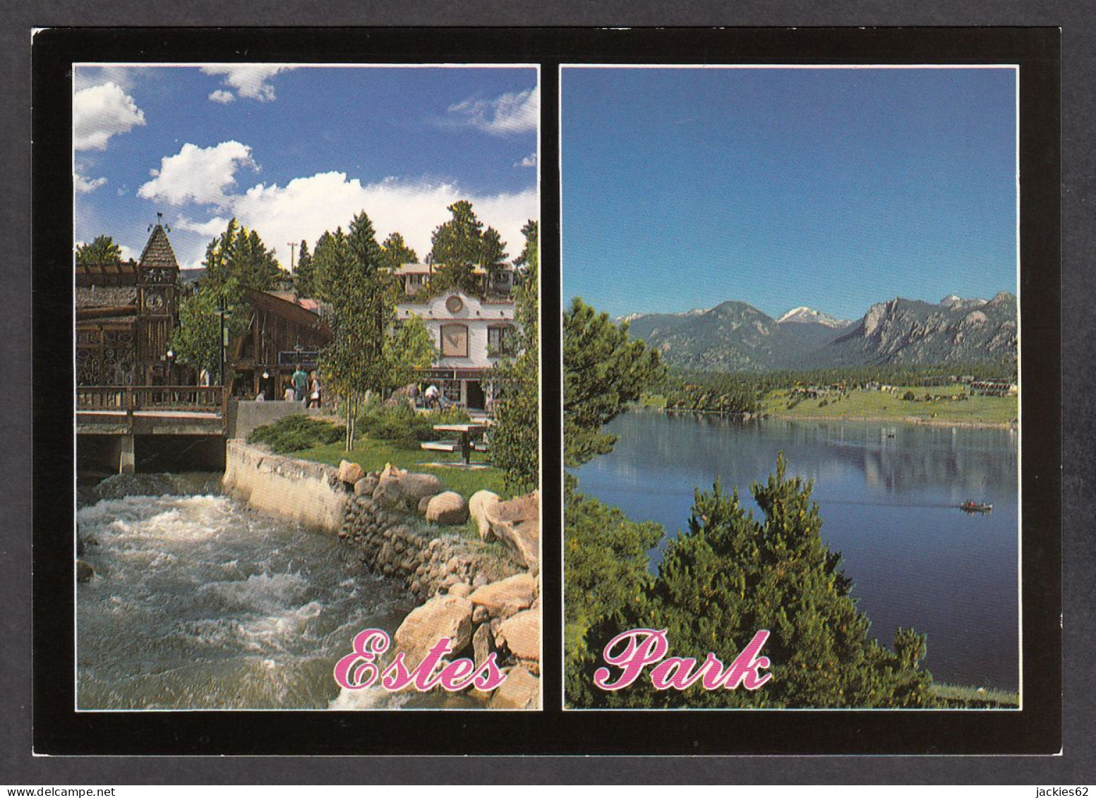 114981/ ESTES PARK, Confluence Park And Lake Estes - Autres & Non Classés